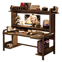 Game Competition E-sports Table Floor-standing Computer Table Desktop Compute Modern Gaming Table