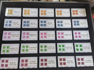 <span class=keywords><strong>YZ</strong></span>ファクトリーアウトレット価格ラウンドダイヤモンドカットナチュラルブルーサファイアルーズジェム - Product Image 6