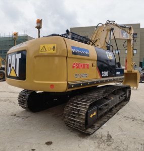 รถขุด CAT 320D มือสองจากญี่ปุ่น น้ำหนัก 20 ตัน ชั่วโมงการใช้งานต่ำ รถขุดไฮดรอลิก CAT320D ขายดี - Product Image 3