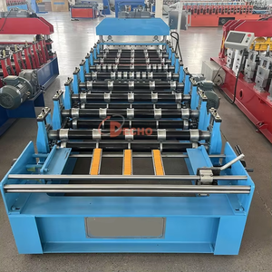 単層カラースチールタイル成形機840/900タイルプレス機全自動カラースチールタイル装置 - Product Image 6