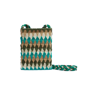 Borsa all'<span class=keywords><strong>uncinetto</strong></span> in puro cotone intrecciata a mano ecologica adatta <span class=keywords><strong>per</strong></span> la pochette a spalla da donna - Product Image 4