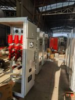Unidad de Anillo Principal Compacta de Gas SF6 de Alta Tensión 12kV, Equipo de Conexión de Media Tensión para Interiores para Sistemas de Distribución Eléctrica