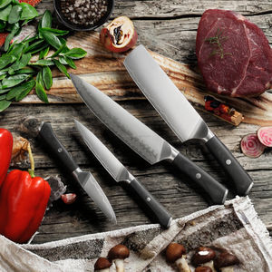 Juego de Cuchillos de Cocina Comerciales 2026 con Logotipo Personalizado, Cuchillo de Chef Alemán de 8 Pulgadas, Cuchillo Profesional de Cobre Damasco y Madera Japonesa - Product Image 3