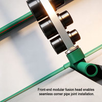 Máquina de Soldadura Eléctrica Portátil de Alta Calidad para Fusión de Tuberías de Plástico PPR PB PE, Herramienta Manual de Termofusión 3 en 1