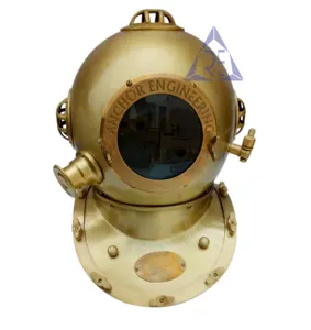 Antique Scuba Diving Helmet Anchor Engineering Diving Divers Helmet Home Decorative Ship Diving Helmet Deep Sea