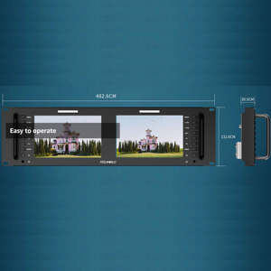 Alto brillo D71 7 "3RU 4K HDMI Rack Monitor 1920x1200IPS Industrial Server Room Factory Direct - Product Image 2