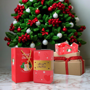 Hộp quà tặng ngày tết giáng sinh bất ngờ Hộp quà bật lên với Confetti tiền giấy - Product Image 1