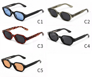 LBASHADES 3607 <span class=keywords><strong>Occhiali</strong></span> <span class=keywords><strong>da</strong></span> <span class=keywords><strong>Sole</strong></span> Sostenibili con Logo Personalizzato, Montatura G850 Bio-based, <span class=keywords><strong>Occhiali</strong></span> <span class=keywords><strong>da</strong></span> <span class=keywords><strong>Sole</strong></span> Polarizzati Esagonali alla Moda per Uomo e Donna, Protezione UV400 - Product Image 3