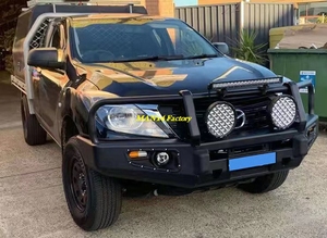 Manx4 BT50 thép phía trước <span class=keywords><strong>Bumper</strong></span> Bull Bar cho <span class=keywords><strong>Mazda</strong></span> Bt-50 2nd Gen 11-20 - Product Image 3
