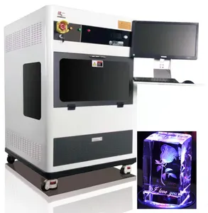 Manufacture sub-surface laser engraver crystal 3d laser engraving machine for various festive gift