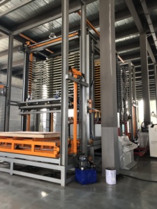 <span class=keywords><strong>Prensa</strong></span> para Tableros de Madera <span class=keywords><strong>Multicapa</strong></span> de 800T y 50 Capas para la Industria del Madera - Product Image 4