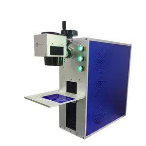 Portable mini laser marker 20W 30W 50W fiber laser marking machine qr code laser engraving machine