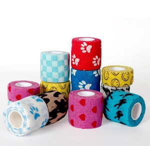 Vendajes Autoadhesivos para Heridas, Vendaje Cohesivo para Vacas, Vendaje Negro, Cinta para Mascotas, Vendaje Adhesivo - Product Image 2