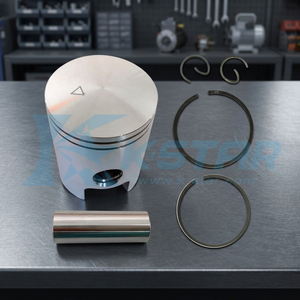 Kit de piston en aluminium K Star STD pour moto AM6 40,3 mm - Product Image 2