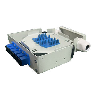 Boîtier de raccordement à fibre optique monté sur rail DIN ODF-Options de connecteur SC/UPC/<span class=keywords><strong>APC</strong></span> à 6 ports - Product Image 3