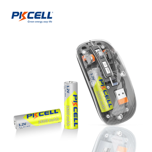 بطارية قابلة لإعادة الشحن 1.2 فولت 2600 مللي أمبير في الساعة، بطارية AA قابلة لإعادة الشحن 1.2 فولت تدوم لـ 1000 دورة للكاميرا - Product Image 1