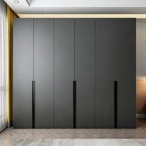 Armario Empotrado Minimalista Negro, <span class=keywords><strong>Muebles</strong></span> Ecológicos Personalizados para Toda la Casa - Product Image 2