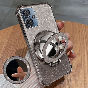 Funda para Teléfono Motorola Edge 50 Fusion, Funda Protectora Antigolpes con Purpurina y Soporte para <span class=keywords><strong>Moto</strong></span> G84 G64 G54 - Product Image 1