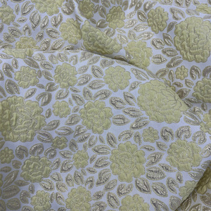 Tela Brocada Metálica 3D 100% Poliéster con Patrón Bordado para <span class=keywords><strong>Prendas</strong></span> <span class=keywords><strong>de</strong></span> Niñas <span class=keywords><strong>y</strong></span> Niños - Product Image 2