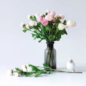 Centro de Mesa Moderno de Peonía de Seda Artificial Hecha a Mano con <span class=keywords><strong>Mil</strong></span> Capas y Flor de Loto, para Sala de Estar, Día de la Madre - Product Image 4