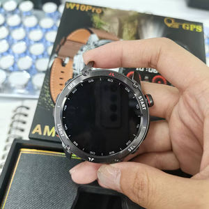 Montre intelligente <span class=keywords><strong>W10</strong></span> <span class=keywords><strong>PRO</strong></span> étanche IP68 avec lampe de poche, écran AMOLED de 1,43 pouce, GPS, boussole, moniteur de santé, montre intelligente de sport - Product Image 5