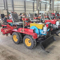 Cultivadora Rotativa de 25-35 hp, Cultivadora Rotativa con Transmisión de Cadena, Tractor Oruga con Certificación CE