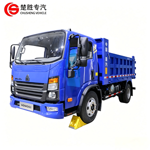 Camion <span class=keywords><strong>benne</strong></span> léger Sinotruk HOWO 4x2 185HP 1-10 tonnes à 6 roues de haute qualité à vendre - Product Image 2