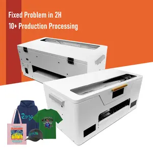 En stock Machine A4 pour t-shirts imprimante Dtf 4 têtes I3200 60cm usa focus uv dtf imprimante l1800 dtf pièces d'imprimante