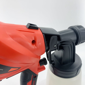 Professionnel 550w cuivre moteur 2.5mm buse <span class=keywords><strong>compresseur</strong></span> d'air pulvérisateur <span class=keywords><strong>peinture</strong></span> Machine sans fil électrique puissance <span class=keywords><strong>peinture</strong></span> <span class=keywords><strong>pistolet</strong></span> - Product Image 5