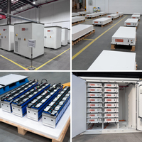 Système de stockage d'énergie extérieur Sunark 125 kW 261 kWh à refroidissement liquide pour stockage solaire commercial et support réseau OEM
