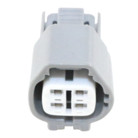 Boîtier de connecteur automobile en plastique 4 broches Jepart DJ7048B-2.2-21, coque de prise de câblage automobile sans bornes ni faisceau de câblage