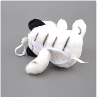 2023 Kawaii Peluches Porte-clés en peluche sur mesure Panda en peluche Mini tigre en peluche porte-clés peluches
