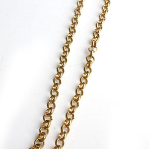 Chaîne Rolo Donut Link 6mm Laiton <span class=keywords><strong>O</strong></span> Ring 100m Chaîne pour les bijoux - Product Image 3