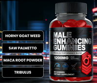 Gummies de Maca Naturelle – Vente Directe Usine – Amélioration de la Santé Sexuelle Masculine Adulte – Stimulant de Libido Certifié Halal – Gestion de l'Énergie – Augmentation de l'Énergie