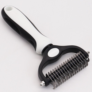 <span class=keywords><strong>2022</strong></span> nouveau Design toilettage pour animaux de compagnie chien et chat épilateur toilettage démêlage lame brosse peigne - Product Image 4