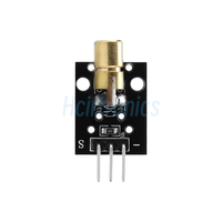 KY-008 modul Laser 5V emitor tabung Laser 650nm 3pin untuk Arduinos
