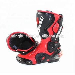 Chaussures de <span class=keywords><strong>moto</strong></span> pour hommes très vendues, durables et respirantes, chaussures de course anti-vent, anti-chute, antidérapantes, bottes tout-terrain pour l'été - Product Image 5