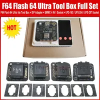 100% Original F64 Flash 64 Ultra Kit d'Outils Complet avec UFS BGA 153 254 297 EMMC 254 pour Téléphones Portables