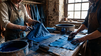 Pigment bleu d'oxyde de fer de qualité industrielle, pigment de revêtement, poudre à mailles fines, excellente dispersion pour l'industrie chimique quotidienne et la teinture