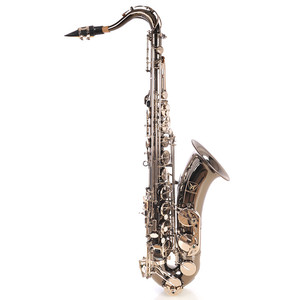 B♭テナーサックス 真鍮製 調整可能 初心者向け プロ仕様 試験用 ブラックニッケルシルバーキー モデル - Product Image 4