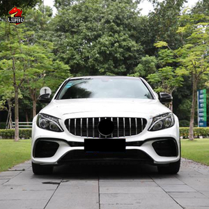 Piezas de Carrocería para <span class=keywords><strong>Mercedes</strong></span> W205 <span class=keywords><strong>Clase</strong></span> C C63 AMG, Kits de Carrocería Facelift, Parachoques con Puntas de Escape - Product Image 3