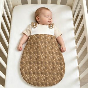 Sac de couchage Hongbo pour bébé de 12 mois, sac de couchage pour bébé, tissu en bambou PLA personnalisé CPC Oeko <span class=keywords><strong>Tex</strong></span>, sacs de couchage pour bébé 100% coton pour nouveau-né - Product Image 2