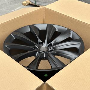 ล้อรถอลูมิเนียมฟอร์จขนาด17-19นิ้วล้อรถยนต์ขนาด100มม. สีดำ <span class=keywords><strong>F1</strong></span>ไหลตรงจากโรงงานสภาพใหม่ - Product Image 6