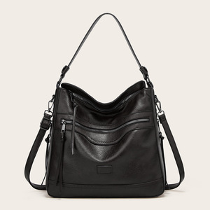 Women's European Design Crossbody PU <b>Handbag</b> <b>Large</b> Capacity New Fashion Tote Bag Fashionable Cross-Border Messenger Purse - Product Image 2
