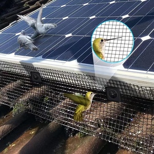 Galvanizado Critter Guard 8 pulgadas resistente a los rayos UV 15 ~ 20 años de durabilidad en baño caliente CE Bird Proofing Solar Mesh con kit de red - Product Image 3