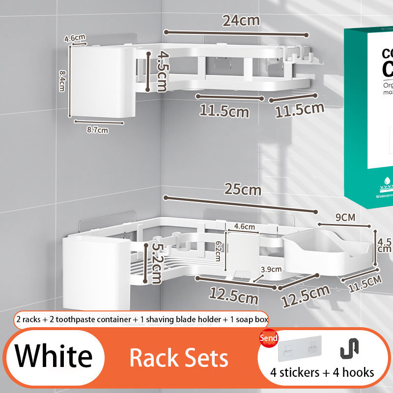 Blanc-avec porte-savon