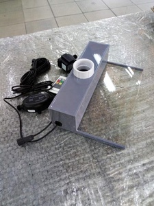 Cascadas acrílicas de 600mm, descenso transparente con barra led para piscina, accesorios de jardín al aire libre - Product Image 2