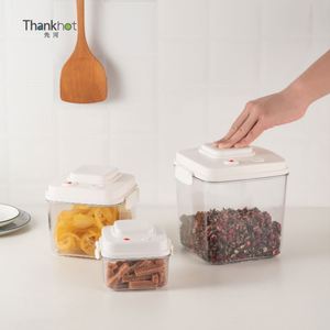 Vacare BPA Free Press Push Pump Sello hermético al vacío Contenedor de almacenamiento de alimentos Caja de conservación fresca Mantiene los alimentos frescos por más tiempo - Product Image 2