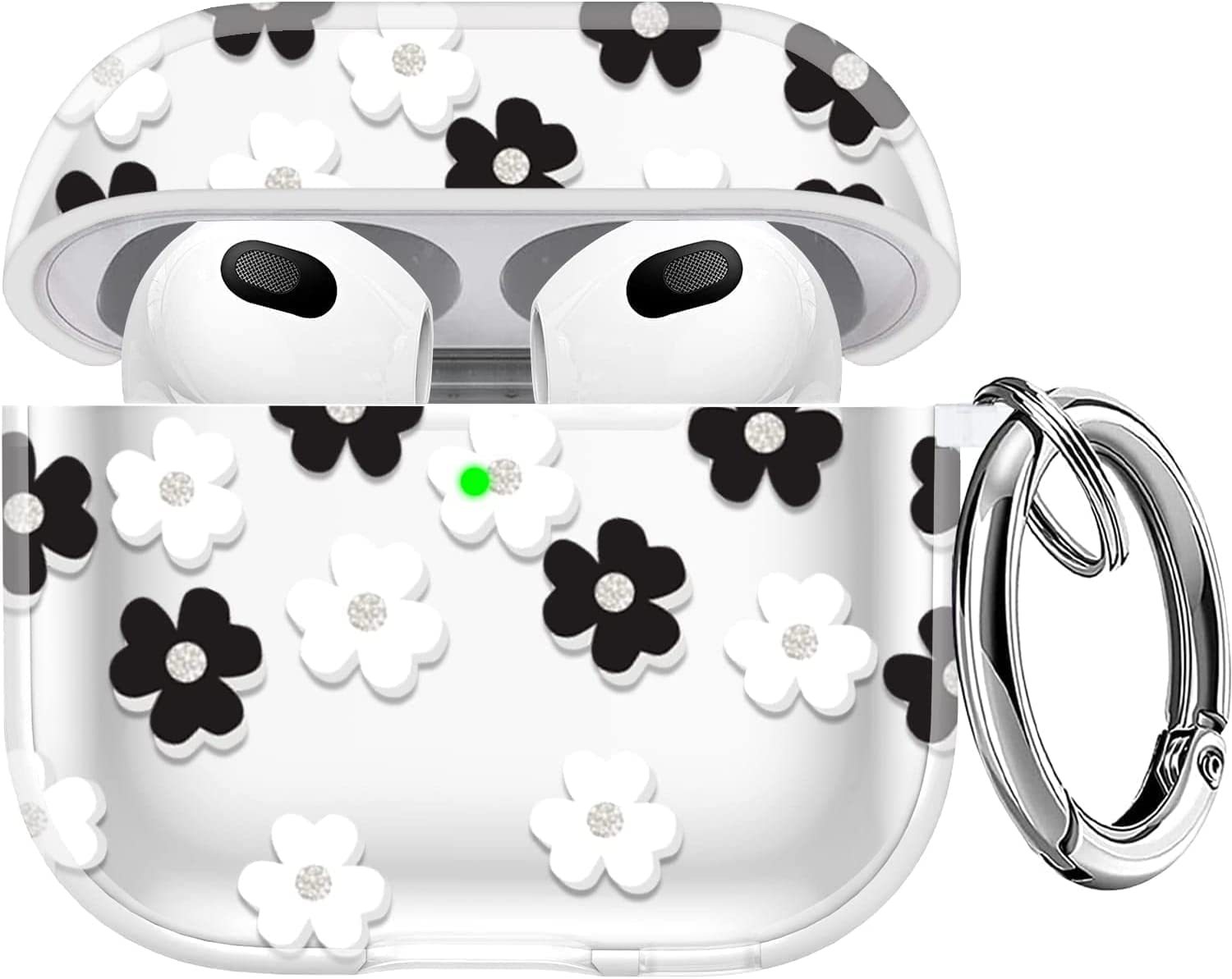 Black and white spots