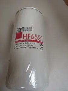 Filter Hidrolik Fleetguard Spin-on Hf6521 Hf6523 untuk <span class=keywords><strong>Excavator</strong></span> Truk Suku Cadang Alat Berat - Product Image 3